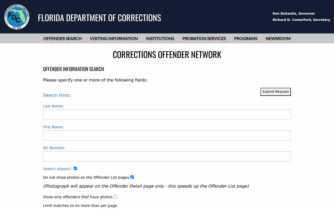 Port St. Lucie residents directory Florida corrections search